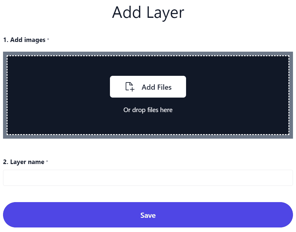 Adding images to a layer