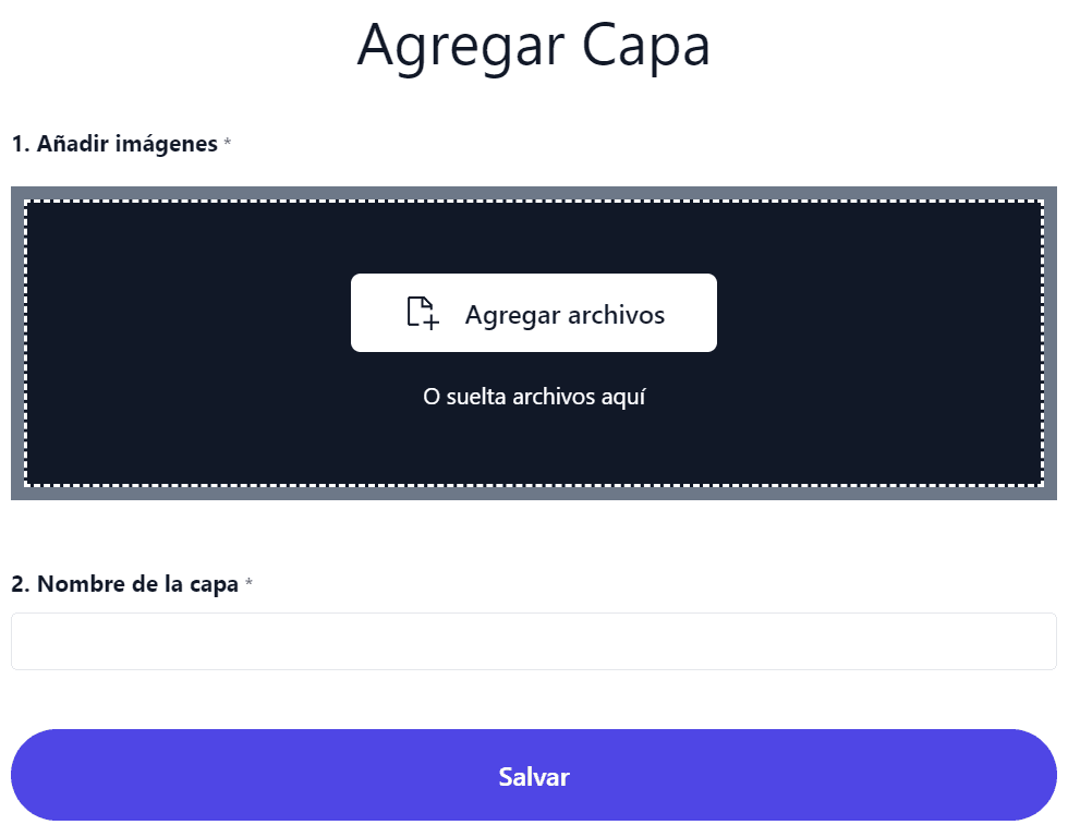 Adding images to a layer